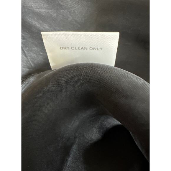 Hatch James Maternity Dress Short Sleeve Crewneck Midi A-Line Black 1 US 4-6 - Picture 7 of 8